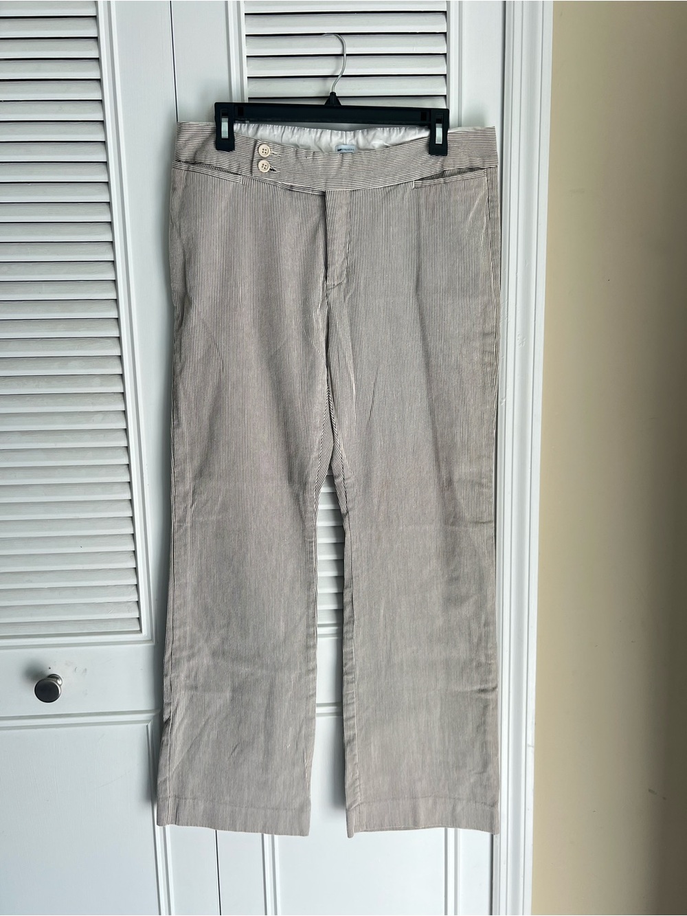 Women’s Gap Stretch Striped Chino Trousers Size 12